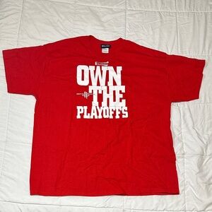 Houston Rockets Red Playoffs Graphic Tee